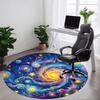 1pc Galaxy Swirl Chair Carpet for Office Non-Slip, Rug for Office, Room, Good Gift for Family or Friends, Yy251226151