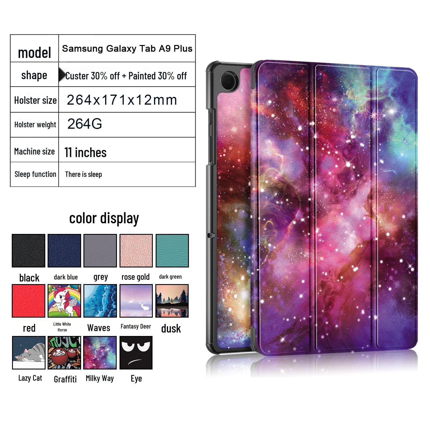 

Samsung Galaxy Tab A9 Plus 2023 Tablet Case - Tri-fold Design