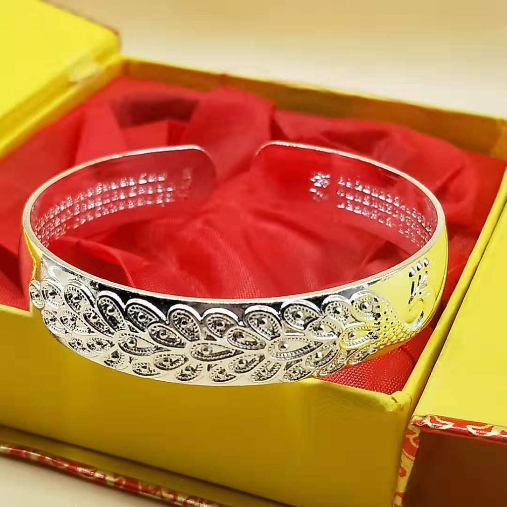 Bransoletka z gwiazdkami posrebrzana na Walentynki dla kobiet - Modny prezent w stylu Douyin dla przyjaciółki