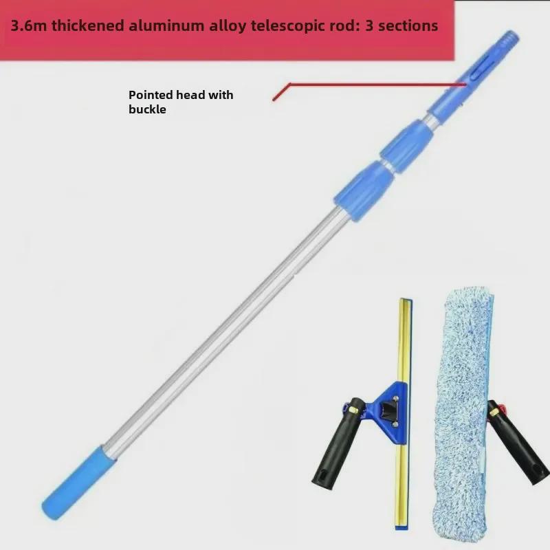 "Universal Glass Scraper & Water Applicator - Copper & Titanium Alloy Window Cleaning Tool"
