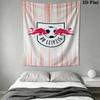RB Leipzig Wall Tapestry Aesthetic Wall Hanging Printed Fabric Blanket Decorative Tapestries for Bedroom Living Room Home Decor