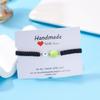 Kugelförmiges Armband mit verstellbarem Kordelzug, handgefertigtes Armband, Glücksbringer