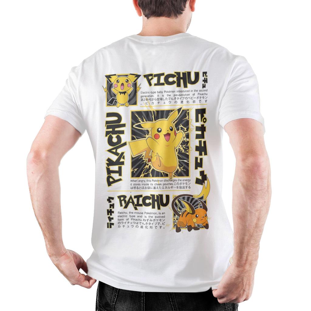 Camiseta Charizard Pokemonizado Masculina Feminina 100% Algodão Roupa Lazer Manga Curta Gola Redonda Camisetas de Verão