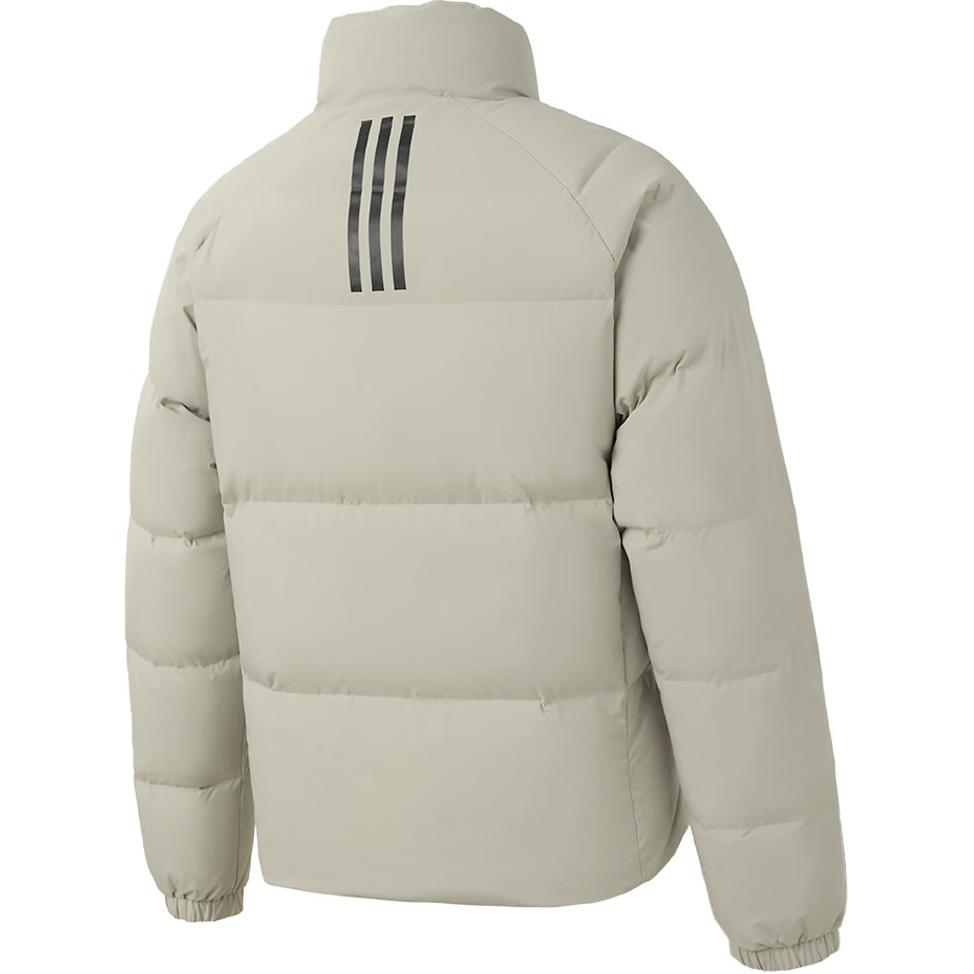 Adidas Outdoor Fashion Warm Short Down Jacket Unisex Jacket Matcha-Green JL9583