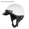 Windproof 3 Snap-Button Visor Shield Lens Visor Flip Up Wind Shield for Open Face Motorbike Helmet Anti-UV Fog Universal