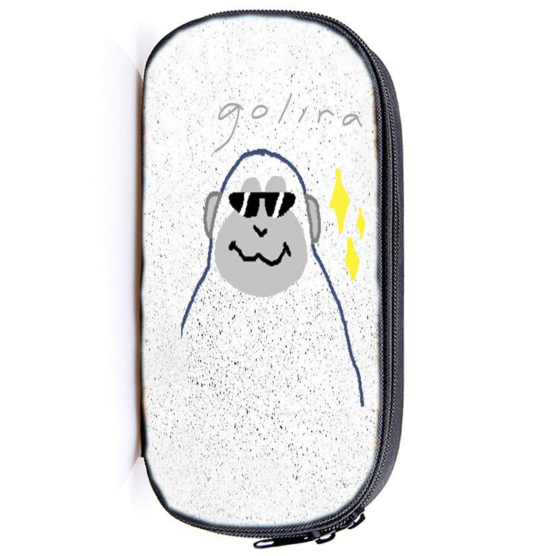 Gorilla Tag Monke Pen Bag Cartoon Monkey Stationery Box Pencil Case Cute Anime School Student Supplies Gift Stationary Organizer