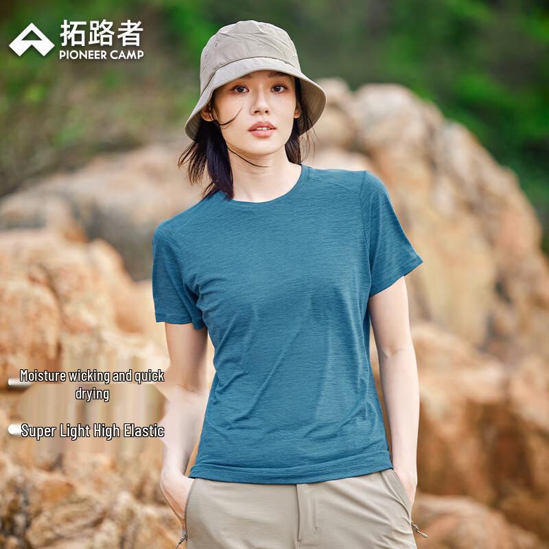 Tuoluzhe Women's Quick-Dry Breathable Short Sleeve T-Shirt
