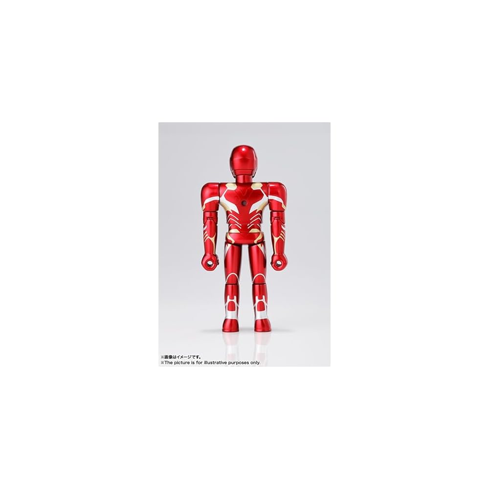 TAMASHII NATIONS Avengers Iron Man Mark 50 Action Figure 100mm ABS Painted Articulated Collectible