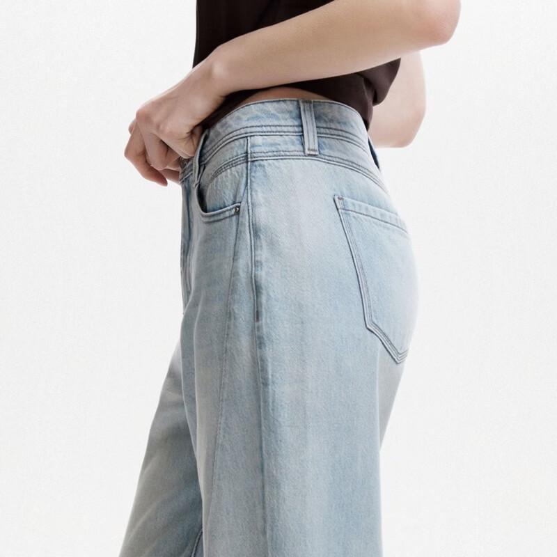 ONLY 2026 Spring Relaxed High-Waist Cropped Boyfriend Jeans