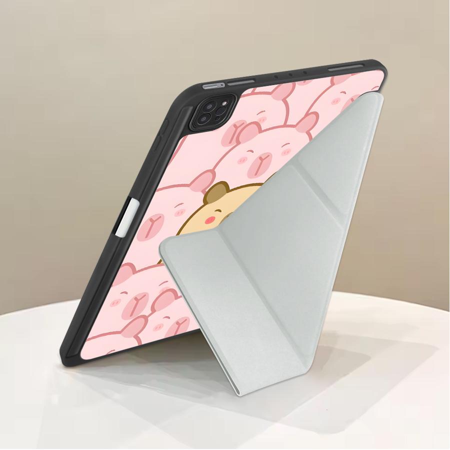 Tablet Case For iPad Pro 11th 10th 9th 8th 7th 12.9inch Pro 2025 Mini 6 7 Air 4 5 M3 M2 1 2 M4 11inch Holder Cover Guinea Pig