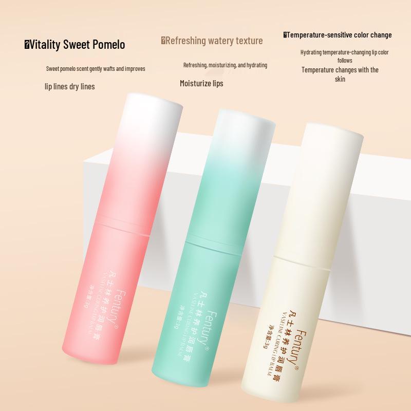 Labial Antiadherente que Cambia de Color: Bálsamo Labial Hidratante, Anti-Agrietamiento y de Larga Duración para Mujeres con Sensibilidad a la Temperatura