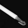 Universally Vertical Blind Rod with Hook and Handle 35Inch White Plastic Window Curtain Pull Wand for Blinds Control
