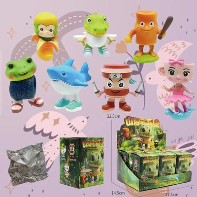 Non-Toxic Christmas Trendy And Fun Handmade Shanhaijing Series Blind Box Resin Craft Desktop Ornament Holiday Gift Collection