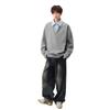 Fake Two-piece Sweater Men's and Women's Autumn Loose Shirt Collar Long-sleeved T-shirt Design Versatile Jacket