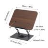 360° Rotating Base Reading Rack Foldable Laptop Holder Multi-Function Book Stand  for Readers