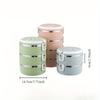1/2/3/4Layer Portable Stainless Steel Thermal Lunch Box Multi-Purpose Microwave Bento Box With Lids Leakproof Food Container Box