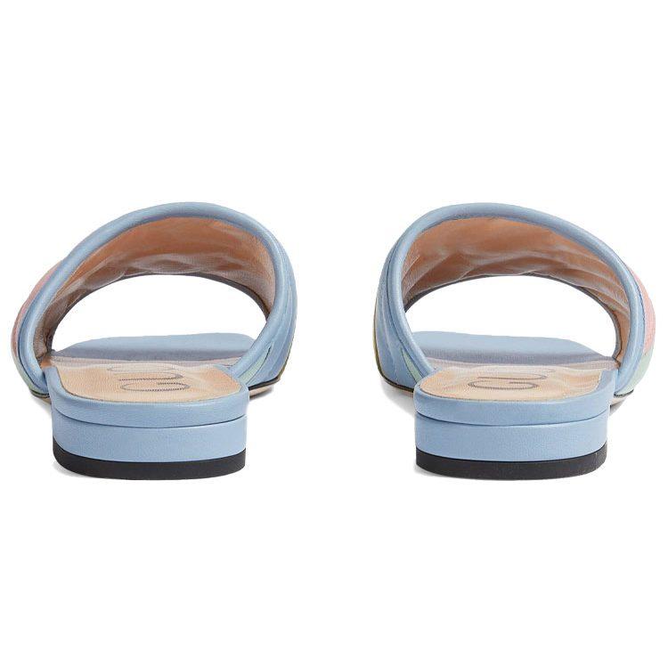 Gucci Double G Rainbow Mules 629934 0CGB0 4970