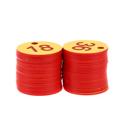 20/50 ks Farma Číslové štítky Pářící box Včelařství Chov Závěsný číslovaný štítek