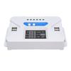 Adaptive Solar Charge Controller Solar Panel Regulator with LCD Display 4 USB Ports Aluminum Plate