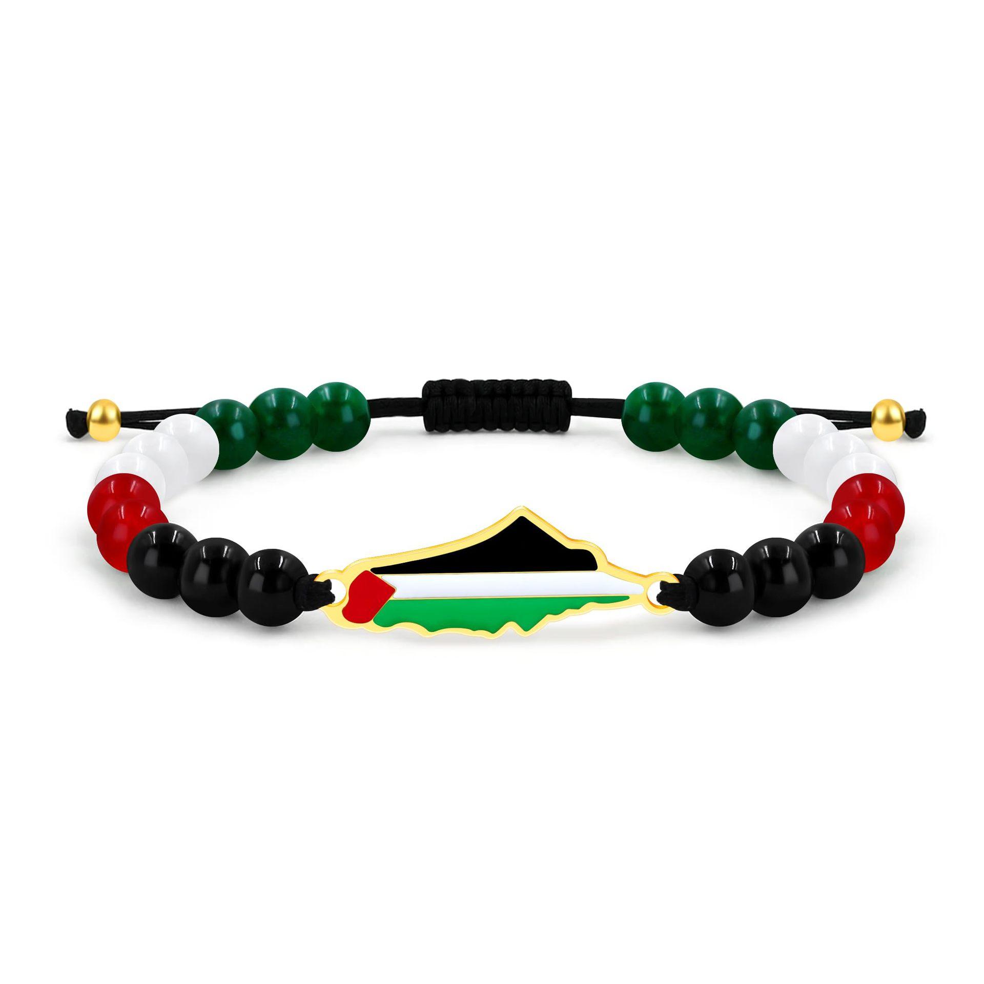 

Map Bracelet Adjustable Bracelet Handmade Bracelet Adjustable For Purposeful Wear Support Unity Symbol