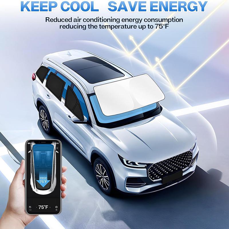 Parasol Parabrisas Cubierta Parabrisas Para Toyota 4 Runner 2025 Parasol Visera Solar Automática Funda Coche Protección Solar Automática