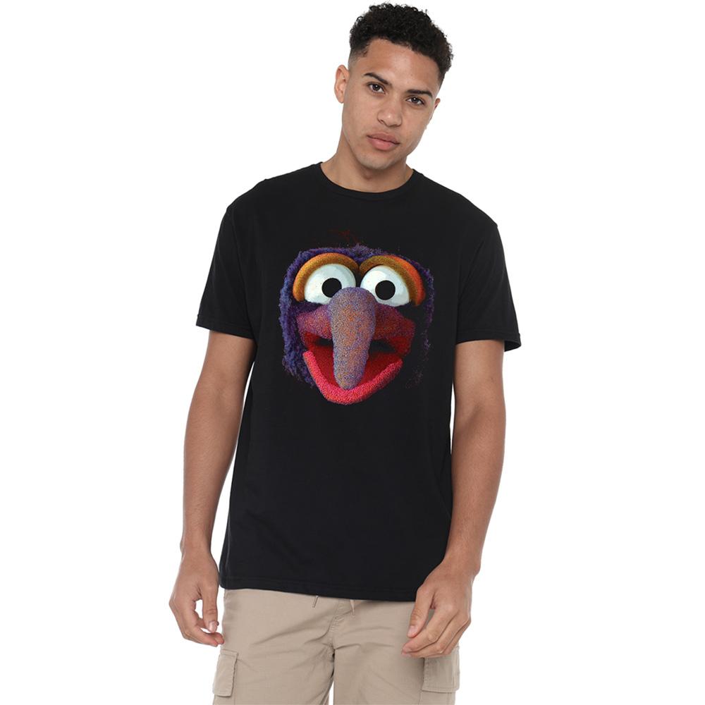 The Muppets Unisex Adult Gonzo Face T-Shirt