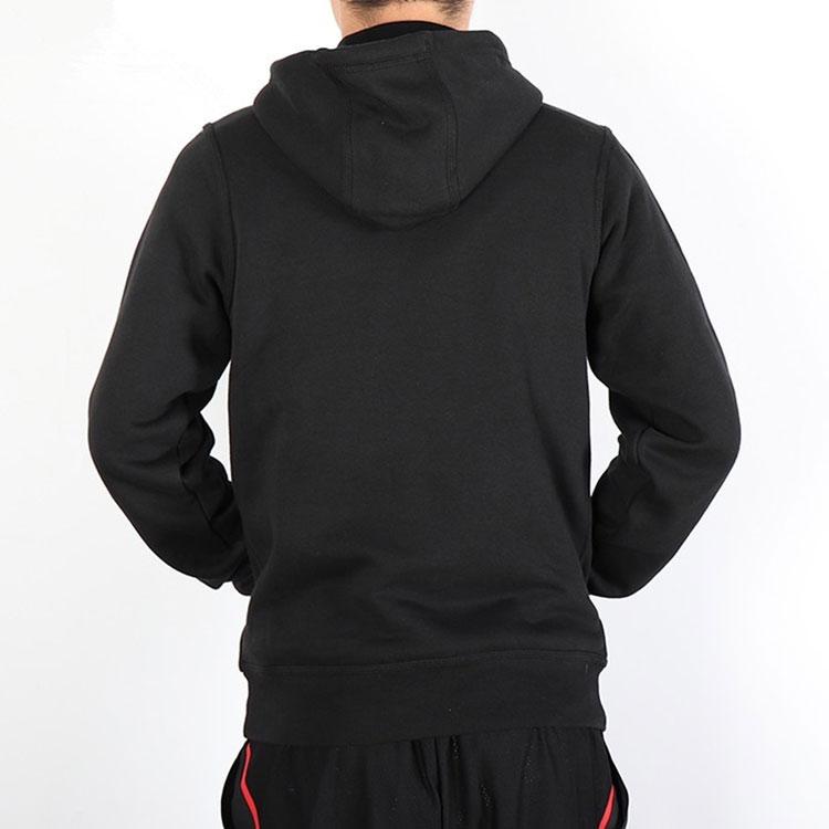 Nike Club Swoosh Casual Sport Hoodie Men Tops Black 916271-010