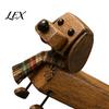 Bookshelf Decorative Accents Plaid Scarf Dachshund Figurine, Retro Dog Statue with Paw Miniature Puppy Decoration Print Charm, Handcrafted Mini