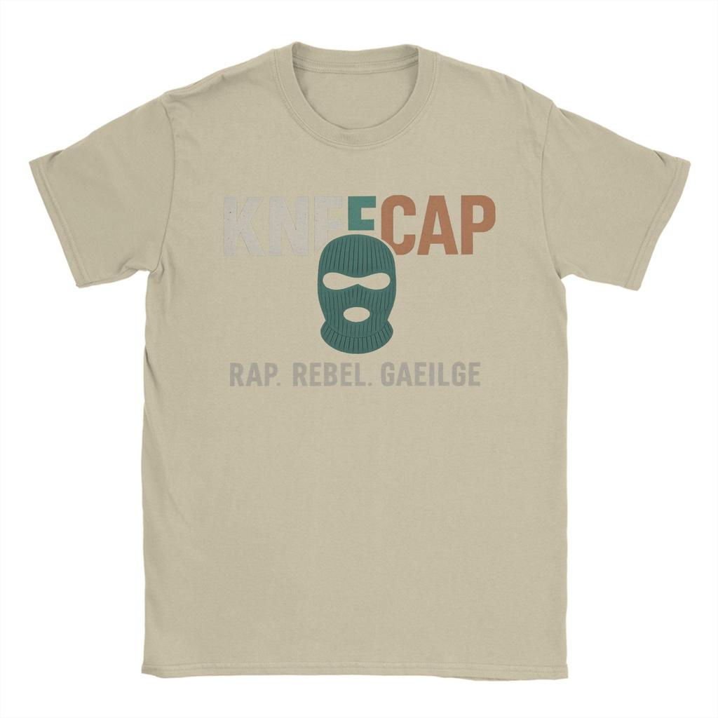 Kneecap TShirt Summer Vintage T Shirts Cotton Novelty Tshirt For Mens Casual Top Tees