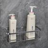 Wall-mounted Stainless Steel Bathroom Bathtub Storage Rack Corner Shower Rack Bathroom Storage Shelf
