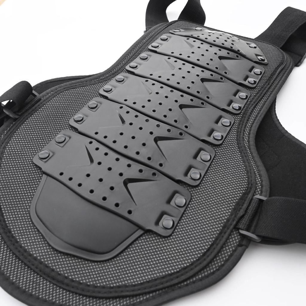 Motorcycle Off-road & Skiing Lightweight Armor Vest - Windproof Chest & Back Protection Gear.