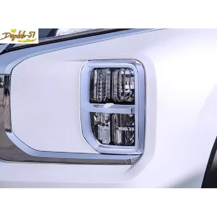 For - Mitsubishi Outlander Sport ASX Chrome Front Fog Light Cover Trim