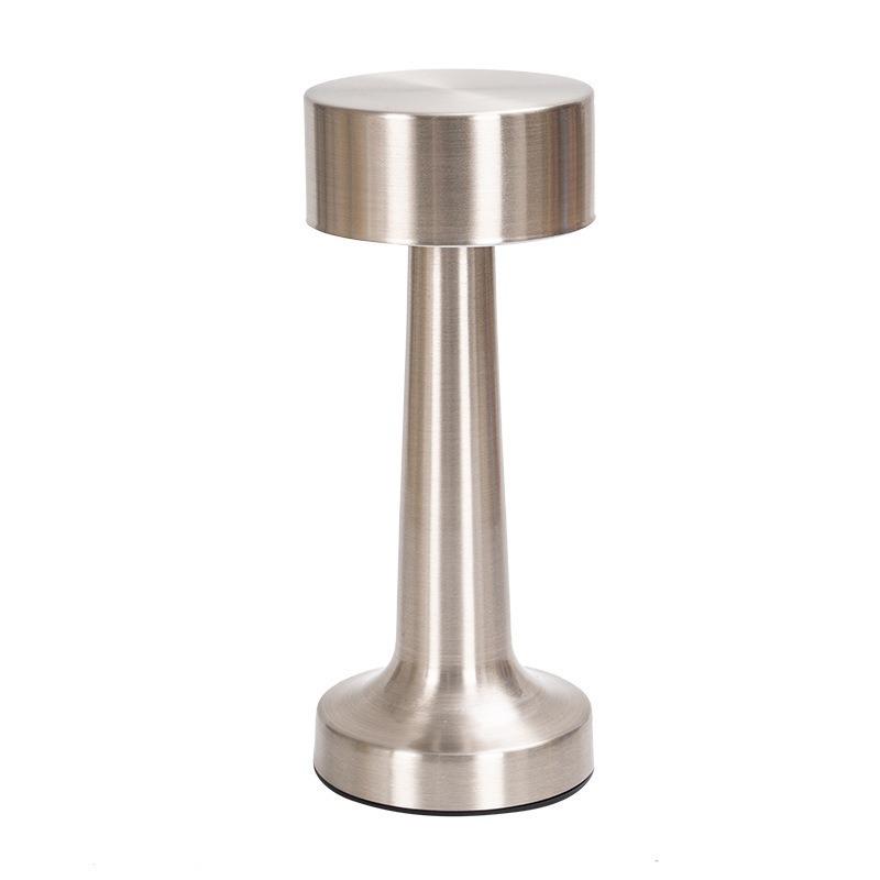 Rechargeable Retro Table Lamp Metal Touch Decor for Bar Coffee Table Restaurant Decoration Light Desk LED Night Lights Bedroom
