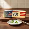 250Th Anniversary Butter Stick Fidget Toys Squishy Elastic Cheese Stick Funny Decompression Stress Anxiety Relief Game Squeeze
