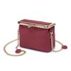 New fashion chain bag, simple and portable shoulder messenger bag, genuine leather multi-functional gold storage bag, large capacity