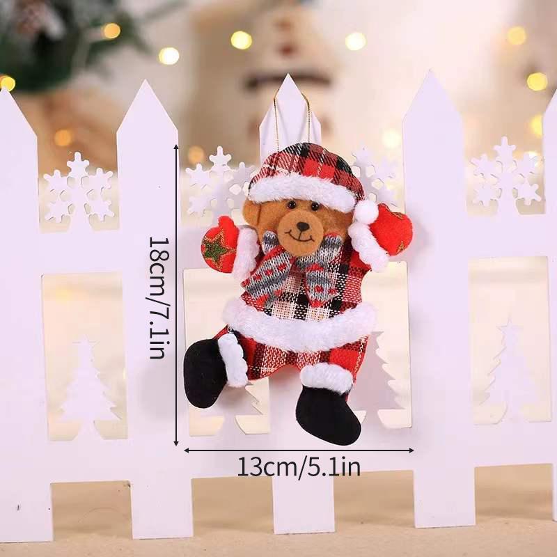Christmas Dolls Christmas Ornaments  New Year Hanging Pendant Xmas Decor Christmas Gifts Doll Christmas Decorations Navidad