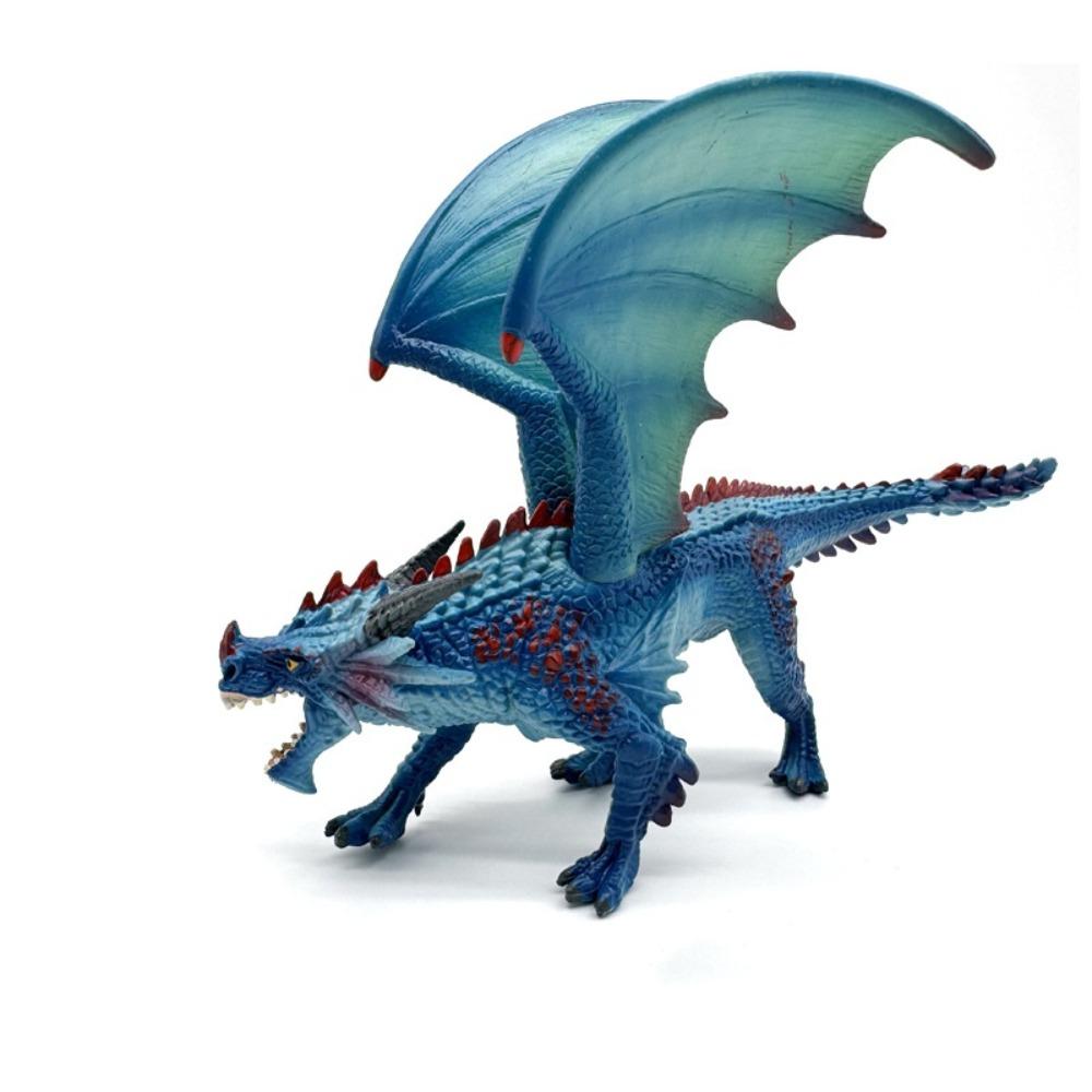 Western Beast Myth Dragon Figures Ice Flying Dragon Dragon Animal Model  Children Gift