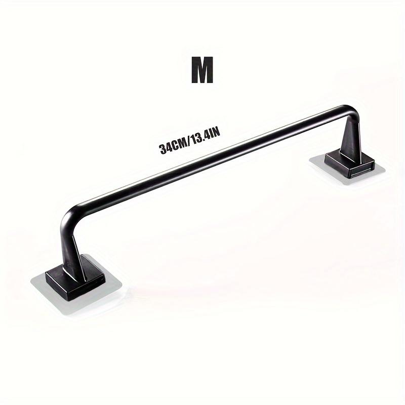 

1 шт. простой вешалка для полотенец, вешалка для полотенец для ванной комнаты, настенный держатель для полотенец, многофункциональная пластиковая вешалка для полотенец, аксессуары для ванной комнаты M