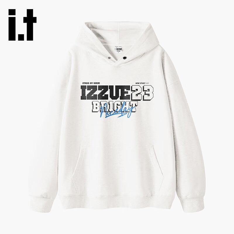 

izzue Unisex American Style Letter Print Hoodie 2XL
