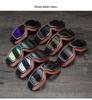 Trendy Retro Harley-Style Windproof Motorcycle Goggles with Sun Protection