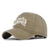 Retrostereo F'lorida Embroidered Baseball Cap Patch Distressedstereoembroider Peaked Cap Sunshade