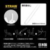 BR-A670 Alcohol Tester Straws (Not Individually Wrapped) 6mm Diameter X 9.5cm Length, Approximately 1000 Straws, Made In Japan, Food Sanitation Law Co