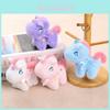 Unicorn Plush Toy Keychain Animal Figurine Soft Stuffed Doll For Girls Gifts