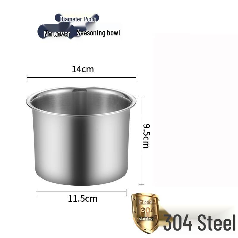 MOLUONA 304 Stainless Steel Mixing Bowls (4-Pack)