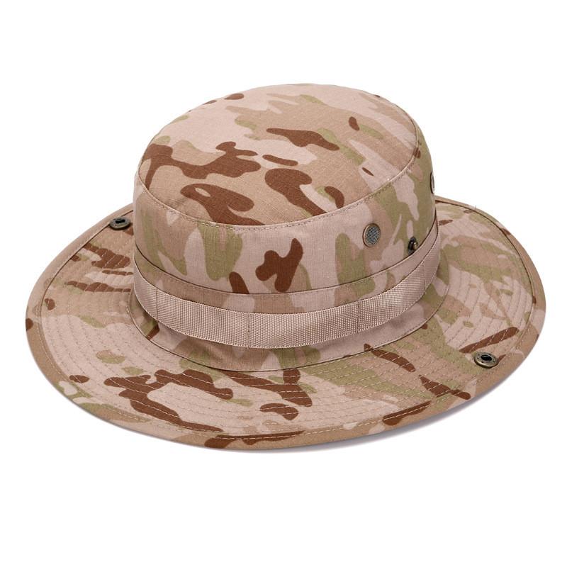 Camouflage Eimerhut Für Outdoor-Angeln Und Camping Sonnenschutz Mit Atmungsaktivem Stoff Für Männer Und Frauen