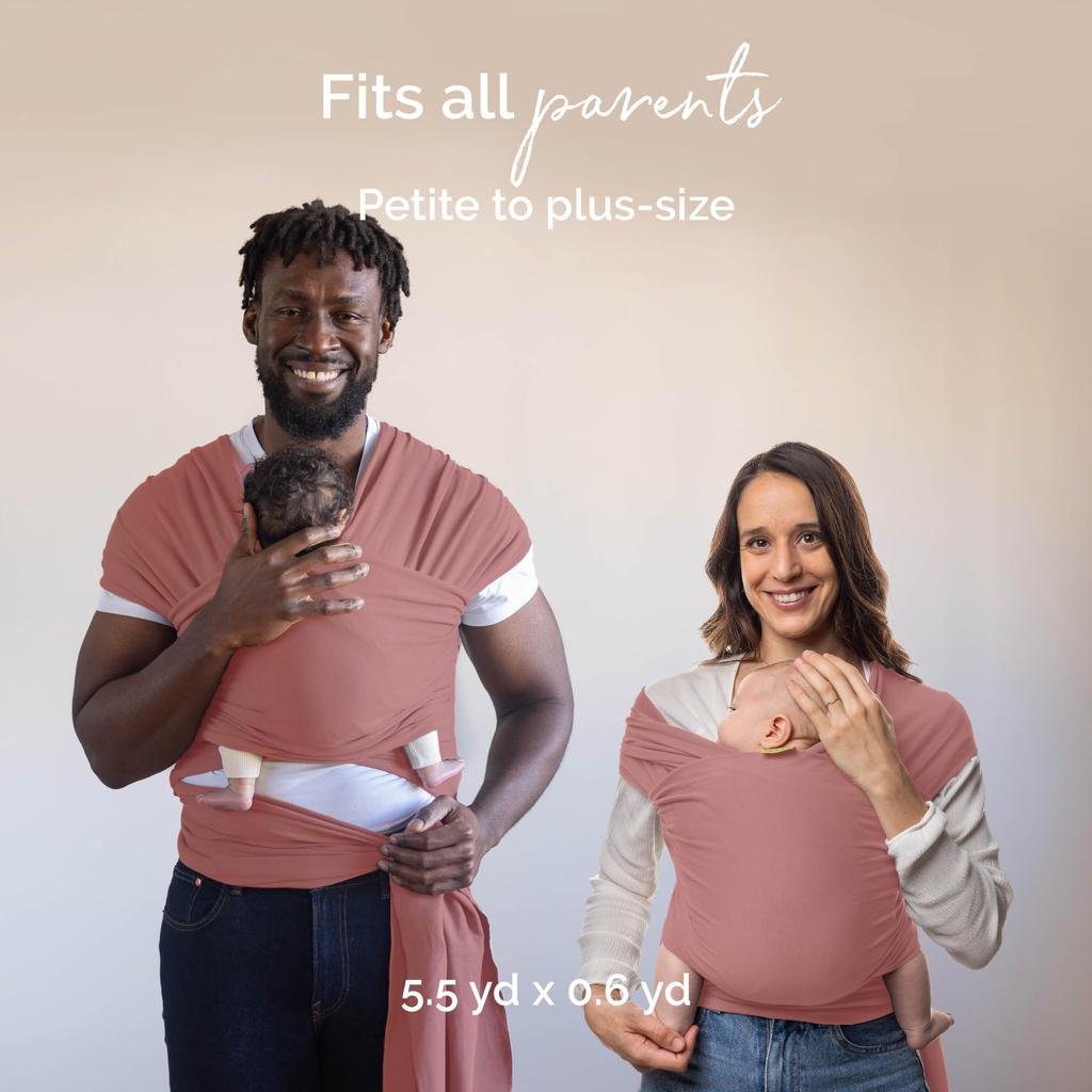 Boba Wrap Baby Carrier Authorized Distributor [Japanese Product] (Dusty Pink)