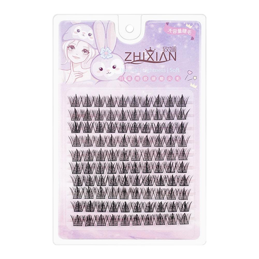 Glue Free Sunflower False Eyelashes Eyelashes Extension 3D False Eyelashes Cat Elf Eyelashes  Men