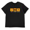 Ät, Sov, Anime liv t-shirt T-shirtgrafik basketgrafiska t-shirts anime t-shirt anime t-shirt t-shirts för män