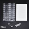 20/60/100PCS Strong Self-Adhesive Cable Clips Organizer USB Cable Organizer Clips Wire Holder Earphone Mouse Cord Clip Protector
