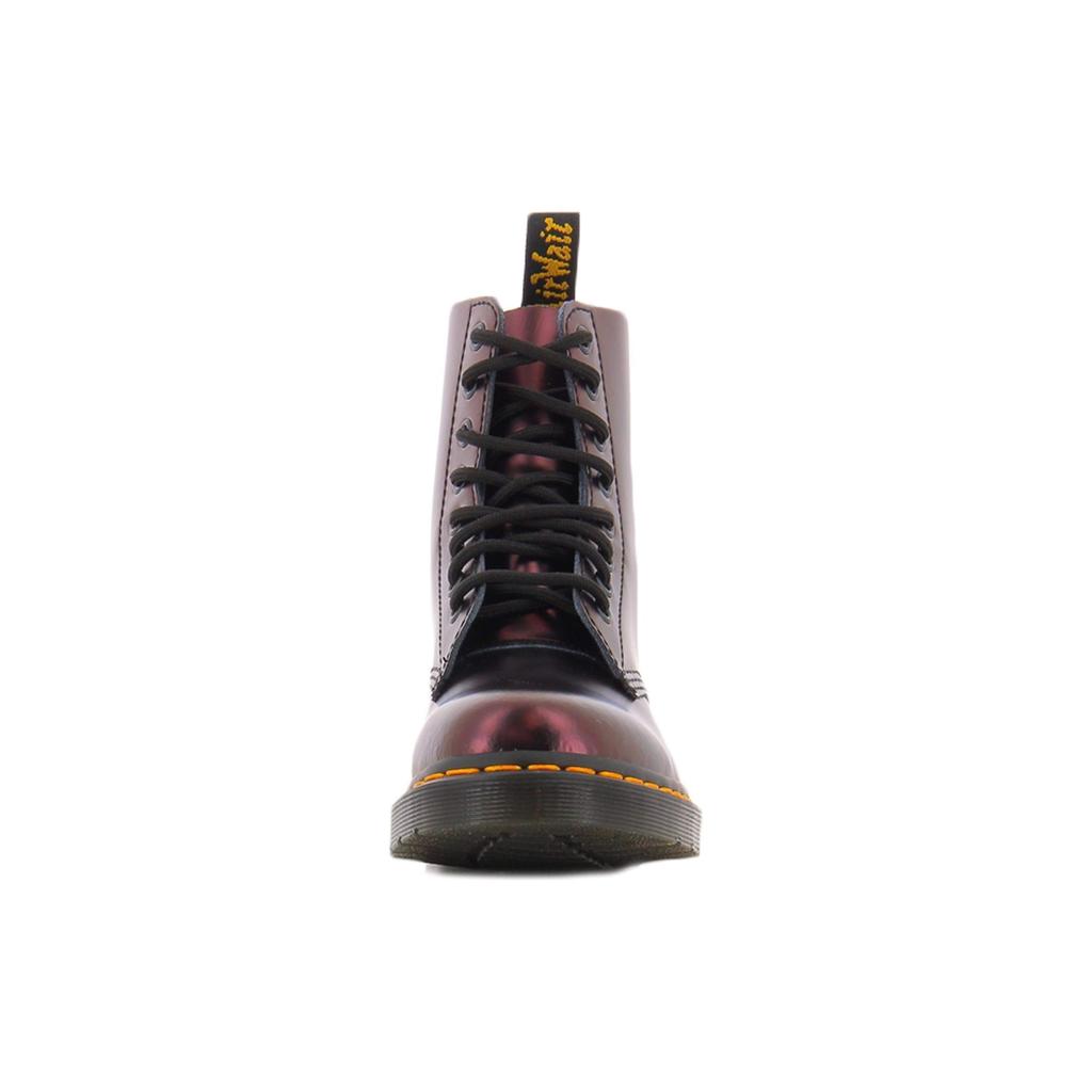 DR. Martens Dr.Martens 1460 Pascal Chroma Metallisches Leder Stiefel 'Kirschrot' 26233602